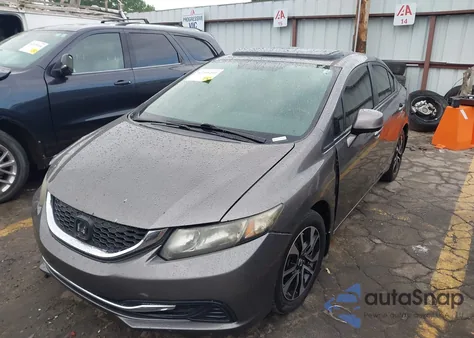 2013 Honda Civic Ex from USA, damaged, VIN 19XFB2F81DE064798